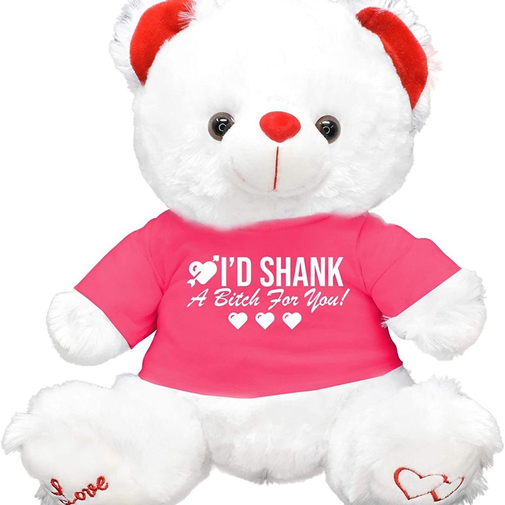 I'd Shank Valentines Gift Teddy Bear Girl Friend